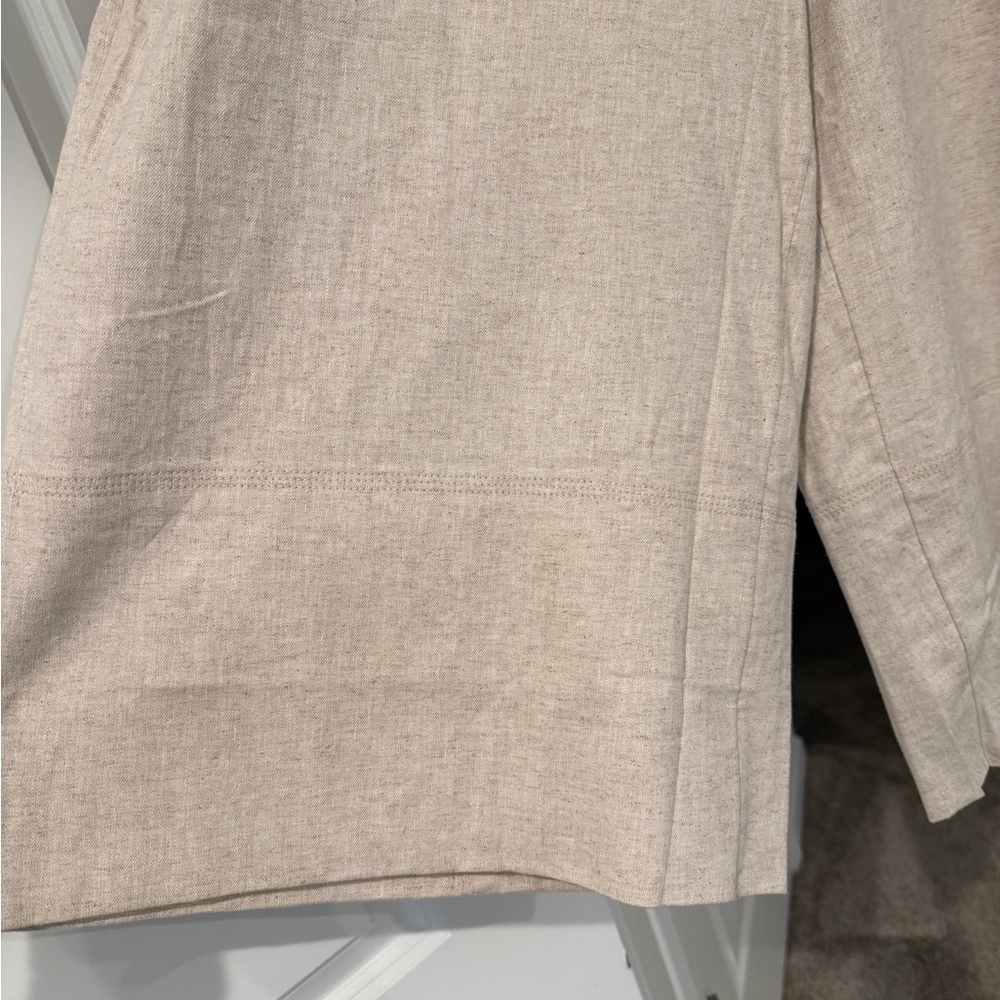 NWT Banana Republic Linen Cropped Pants - Picture 6 of 7
